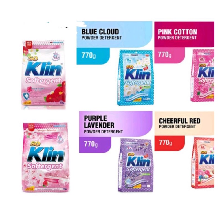 SOKLIN SOFTERGENT 770GR / SOKLIN BUBUK 770GR