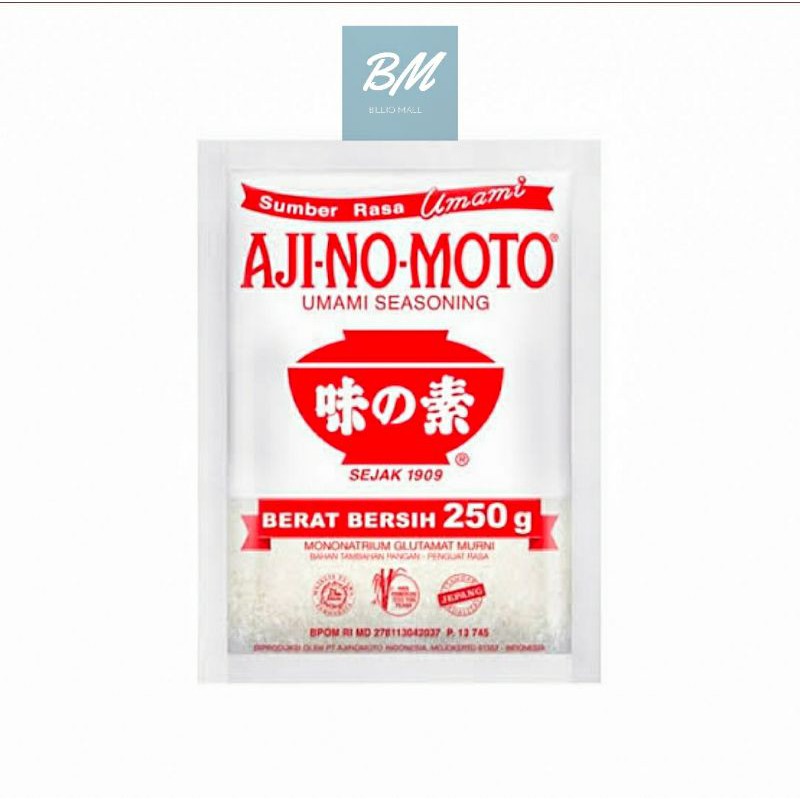 

Ajinomoto Penyedap Rasa 250 gr / Ajinomoto Micin / MSG / Penyedap Makanan 250 Gram