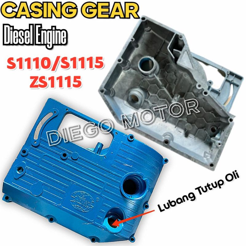 S1115 S1110 ZS1115 New Casing Gear Tutup Gigi Timing Depan Engkol  Mesin Diesel DongFeng FengTian Sh