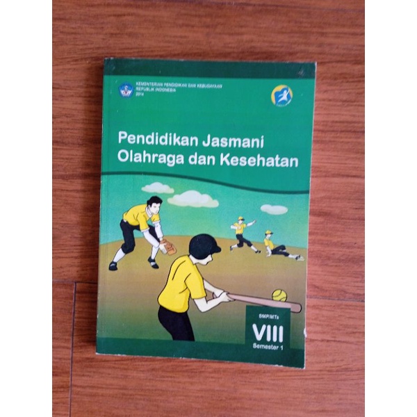 Buku Pendidikan Jasmani Olahraga dan Kesehatan untuk SMP kelas 8 Semester 1 Preloved