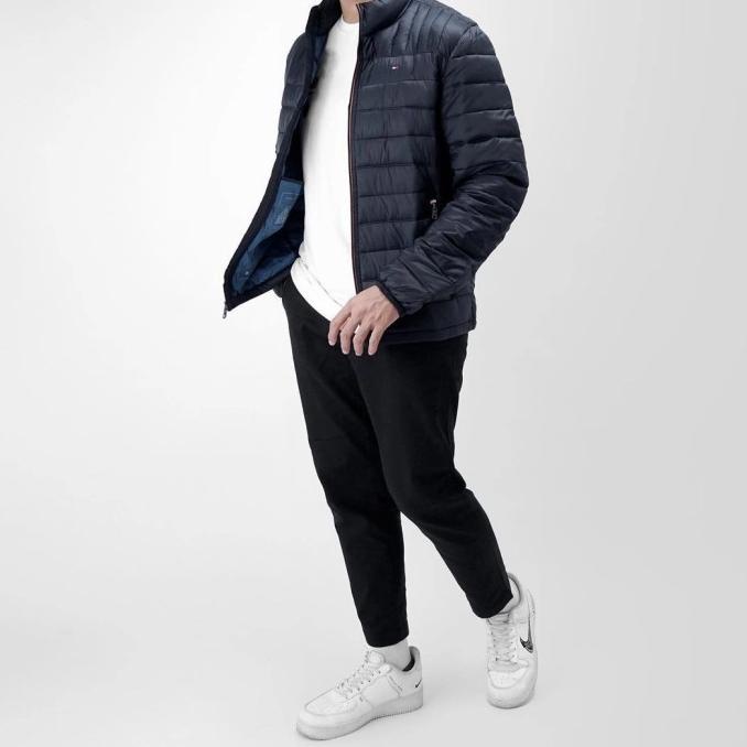 Jaket Tommy Hilfiger Mens Ultra Loft Natural Down Puffer Navy