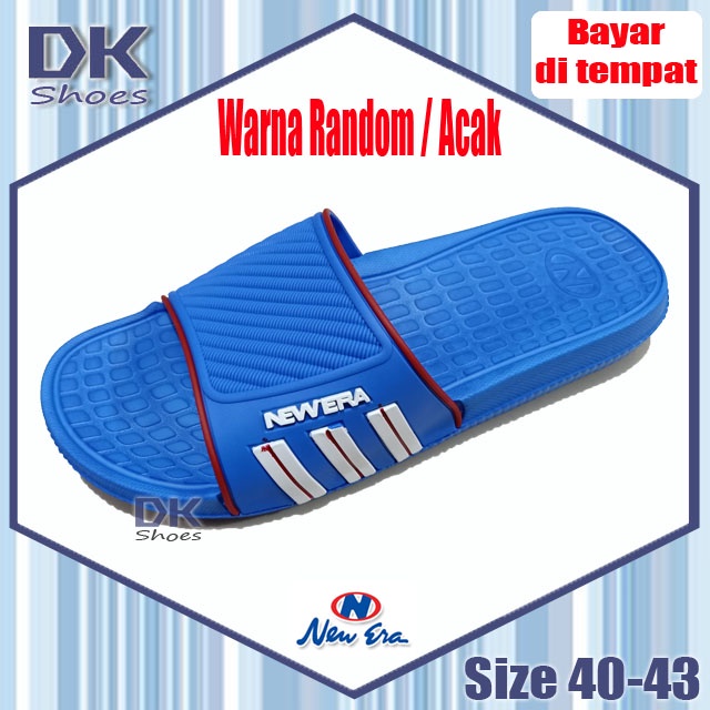 New Era MBE11141 40-43 Sandal Selop Kokop Karet Laki-Laki