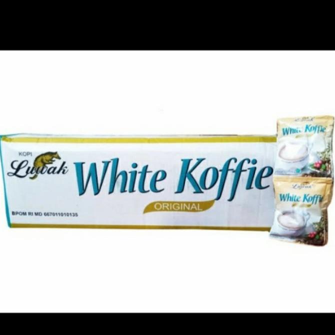 

Kopi Luwak White Koffie 1 karton isi 20 renceng
