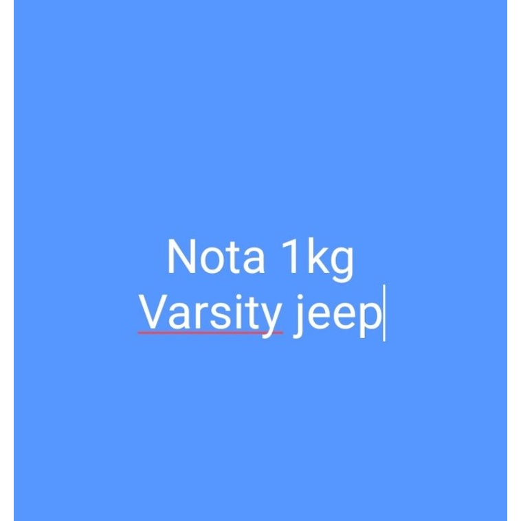 varsity jeep second