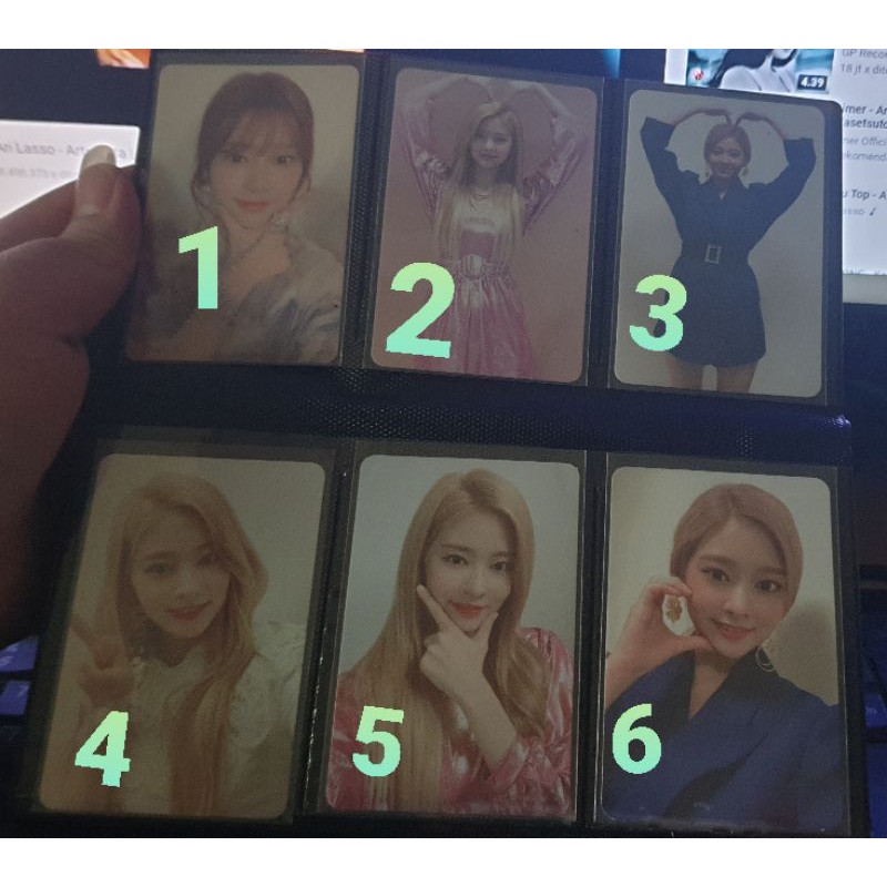 izone iz*one heartiz heart*iz bloomiz bloom*iz minju photocard
