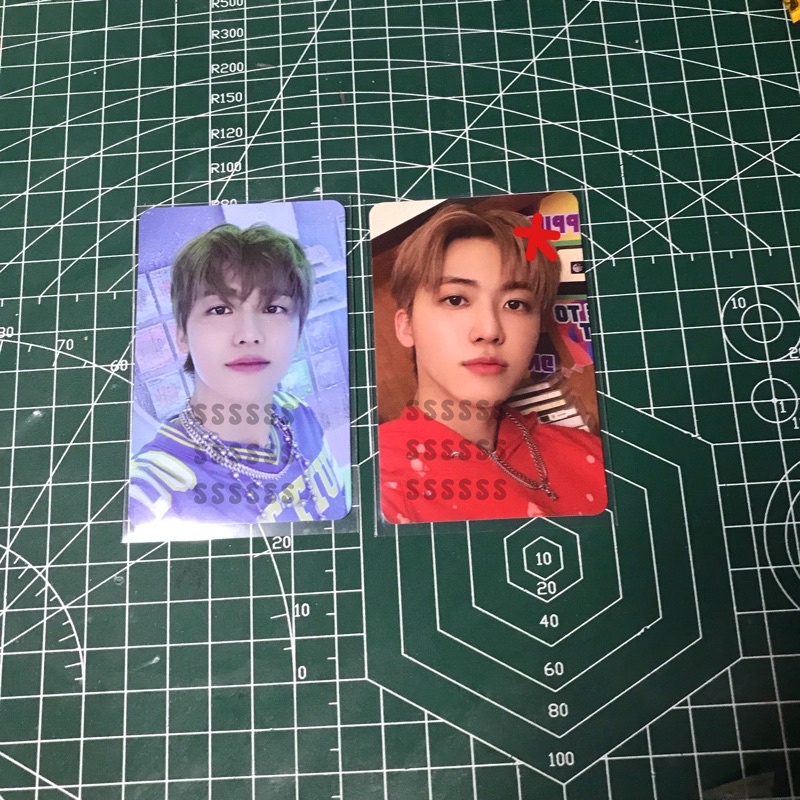 wts photocard JAEMIN digipack glitch mode & JAEMIN mixtape digipack beatbox (official)