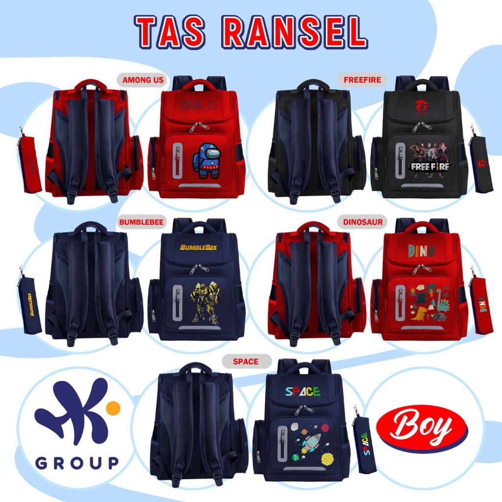 TAS RANSEL ANAK HK GRUP