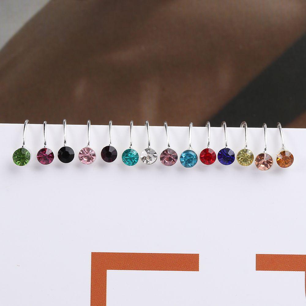 TOP Klip On Anting Fashion Hadiah Perhiasan Tanpa Tindik Tragus Earrings