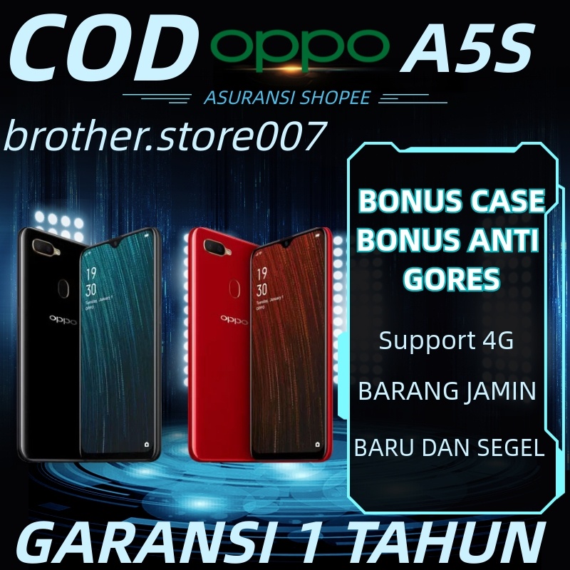 HP OPPO A5s Ram 3/32Gb Garansi 1 tahun | Shopee Indonesia