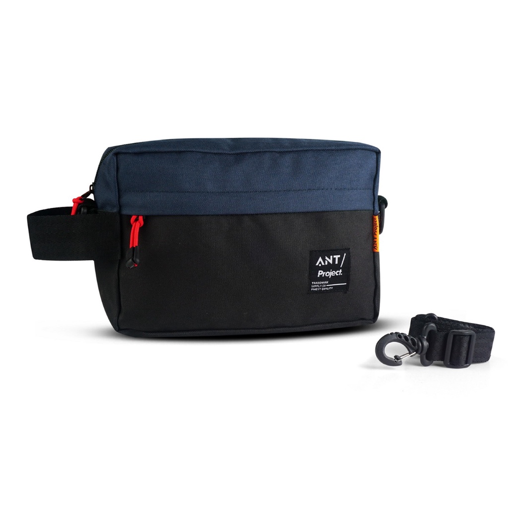 ANT PROJECT - Clutch Bag ANT 302 NAVY Kombinasi