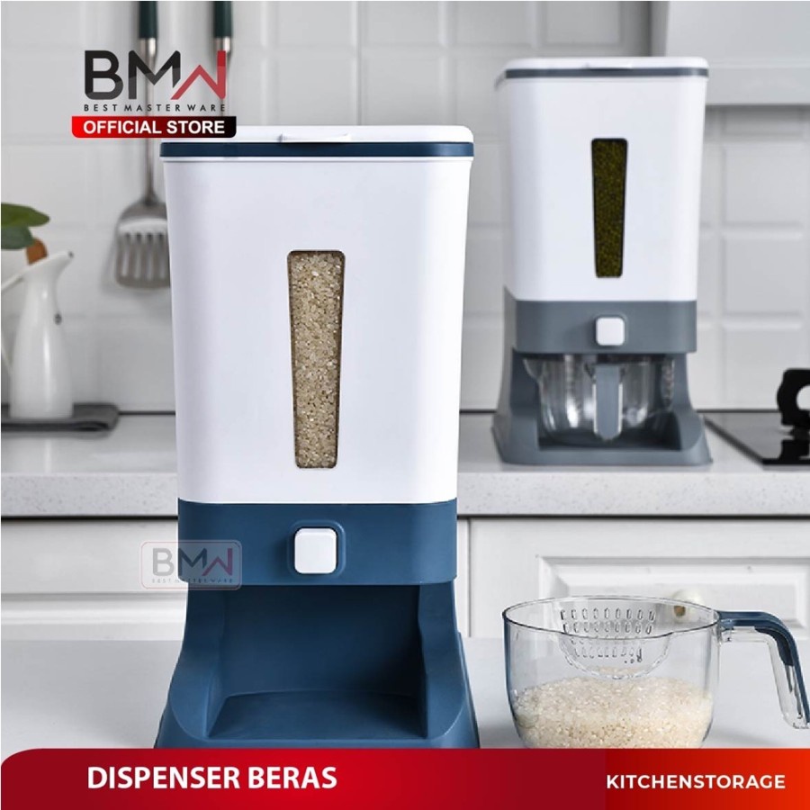 BMW Dispenser Beras / Tong Beras 12 KG 001-DB12