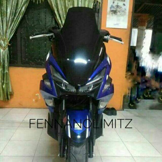 Windshield Visor Tameng Sporty Custom Yamaha Aerox 155.
