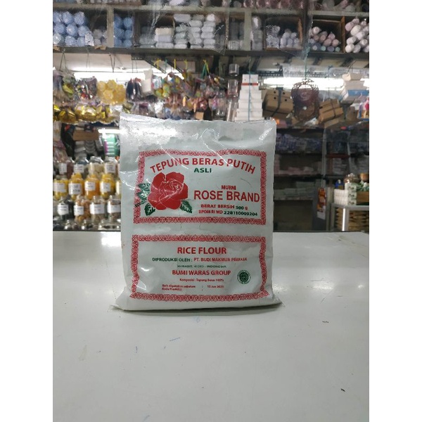 

Rose Brand Tepung Beras Putih 500 Gr