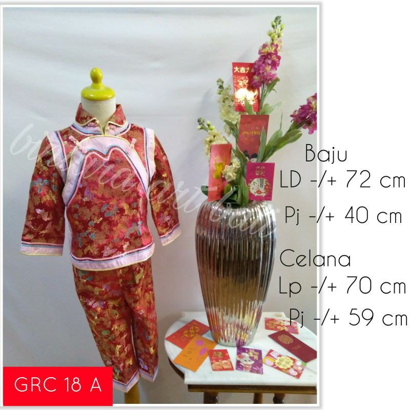 setelan baju imlek anak cowok baju imlek anak setelan anak