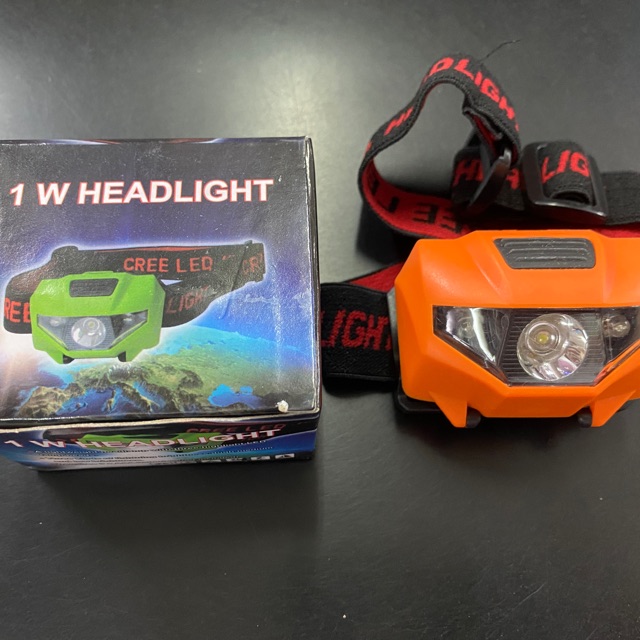 1 W head light /senter kepala mata kucing