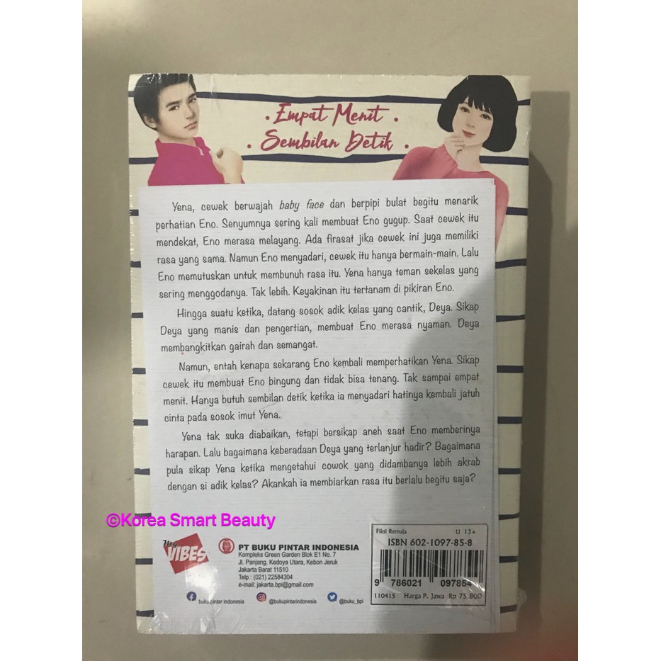 Novel 4 Menit 9 Detik - Aleastri