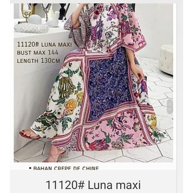 Luna Maxi Dress Import Tm 11120 019