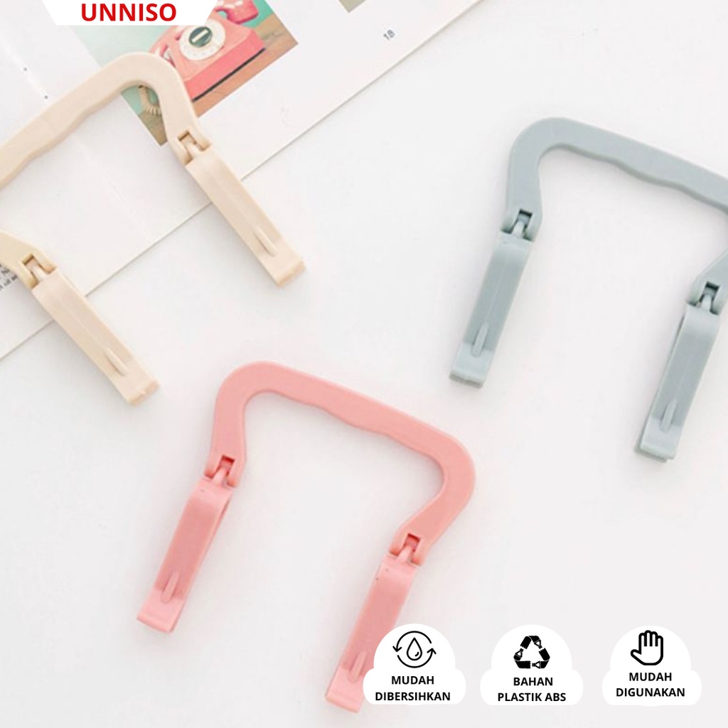 UNNISO - Klip Penjepit Plastik Tempat Sampah Premium KPS1