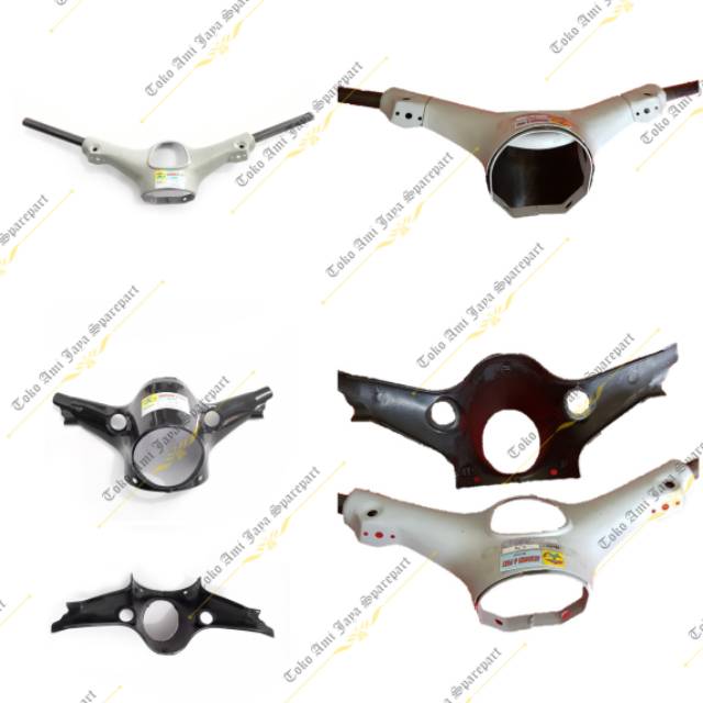 Stang Setang Motor Honda C70 Batok c70 set stir Atas Bawah Tebal Murah / Stang Stir Batok C70 set