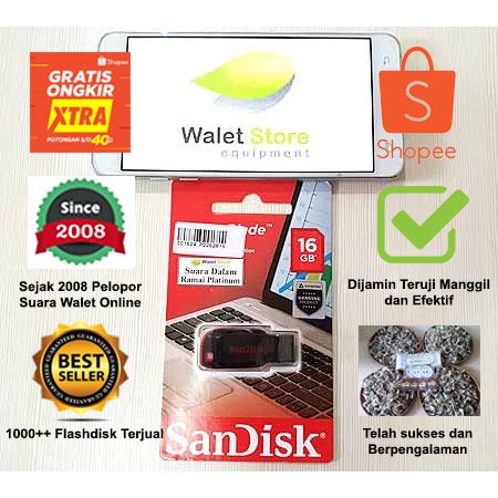 Suara Dalam Walet Ramai Platinum Flashdisk