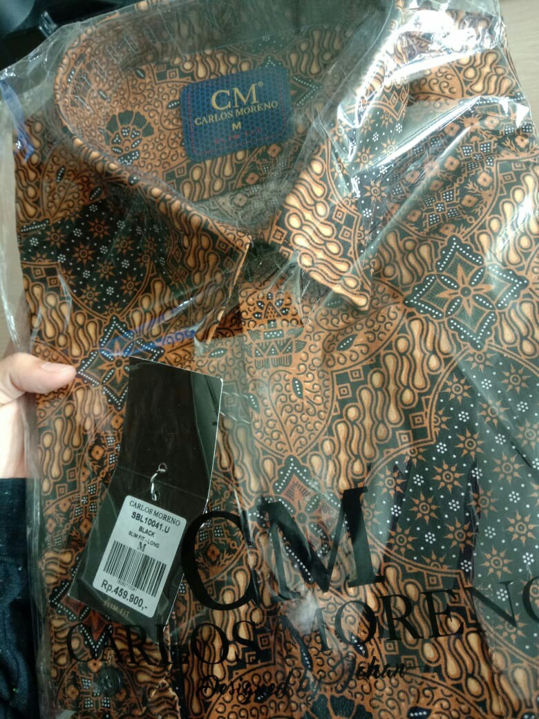 Carlos Moreno Kemeja Batik Pria - Jayanegara