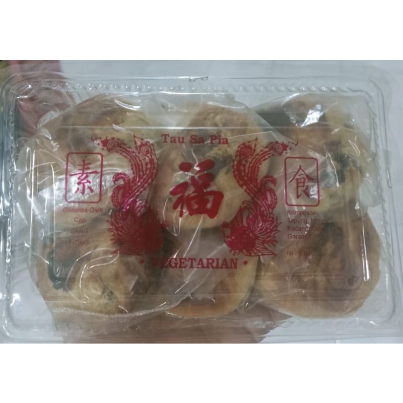 

tau sa pia vegetarian 6 biji