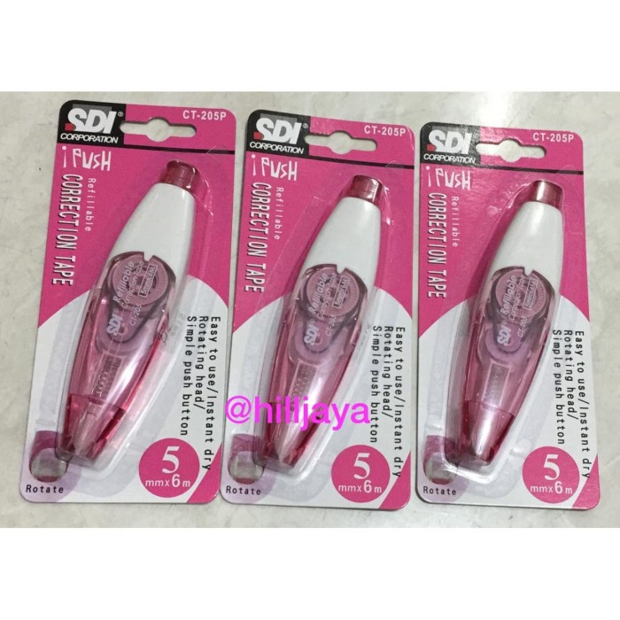 

Produk Unggulan Sdi Corection Roll Ct-205 5Mm X 6Mm Bergaransi