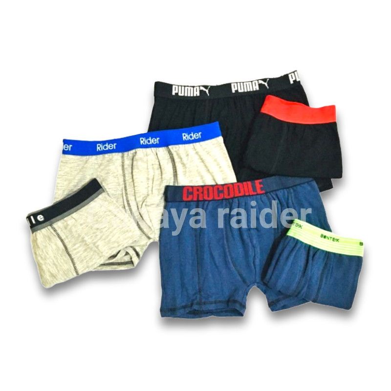 Craider-Celana Dalam Pria Boxer isi 6 pcs