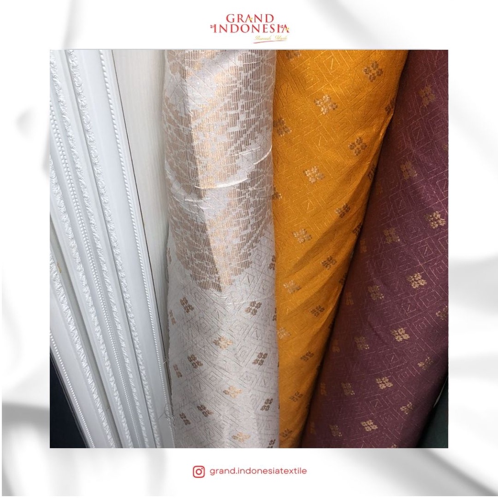 SONGKET RIAU METERAN #119 BY GRAND INDONESIA TEXTILE