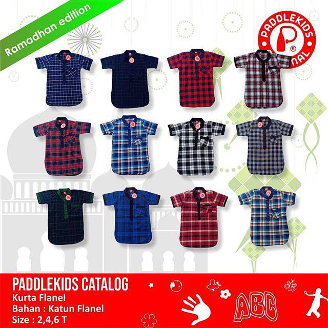 KEMEJA KOKO KURTA FLANEL