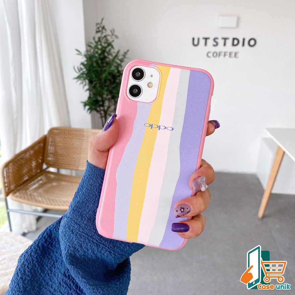 SS046 CASE RAINBOW OPPO A36 A76 A1K A3S A37 A57 A39 A71 A83 A59 F1S F5 YOUTH F7 F9 A5S A11K A12 A7 A74 CS2328