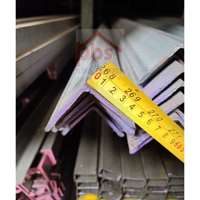 BESI SIKU 50x50 Tebal 3.5mm 3.7mm 4.7mm 5mm KS SIKU 50x50 KS / SIKU KS / KRAKATAU OSAKA STEEL/ SIKU 