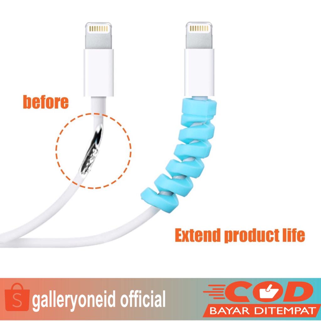 Pengaman Pelindung Ujung Headset Kabel USB Aksesoris Handphone Hp Murah GALLERYONE gallery one