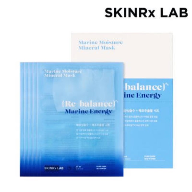SKINRX LAB MARINE ENERGY MOISTURE MASK.