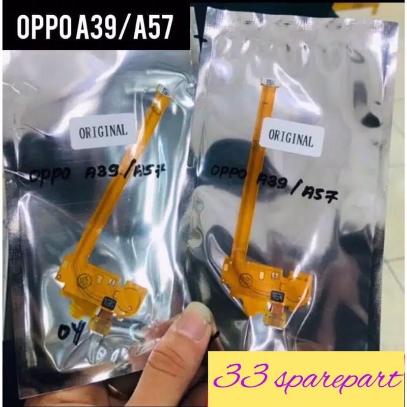 FLEXIBLE CHARGER / CONEKTOR PCB OPPO A39 / A57 ORIGINAL