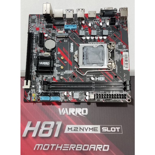 MAINBOARD H81 VARRO INTEL LGA1150 NVME