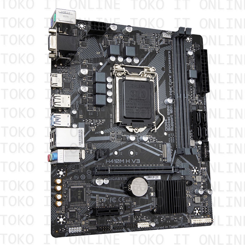 GIGABYTE MOTHERBOARD H410M-H LGA1200