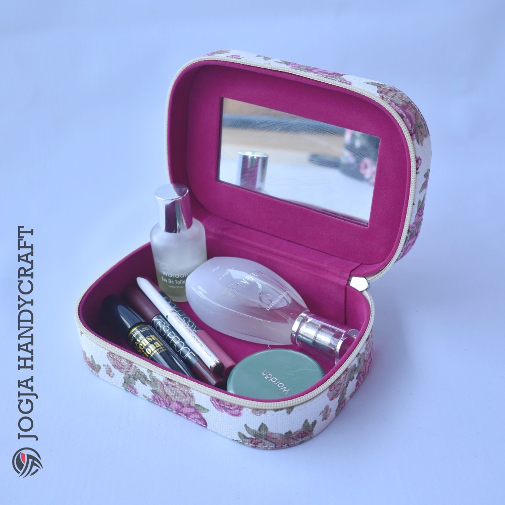 Tempat Make Up Mini hardcase Cantik Cocok Dibawa Kemana-mana Murah Kualitas Bagus