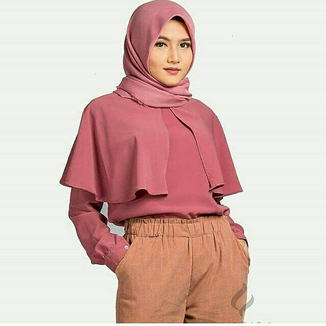 AINA TOP. ATASAN, TUNIK, Blouse wanita, atasan wanita, BLOUSE, Fashion muslim, baju wanita, fashion