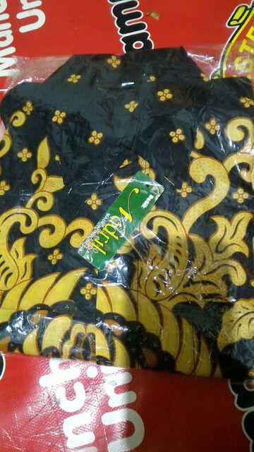 (promo Lebaran) Maura Couple - Sania Ruffle Batik Couple Ori Ndoro Jowi Dnt Garansi Termurah Shopee-