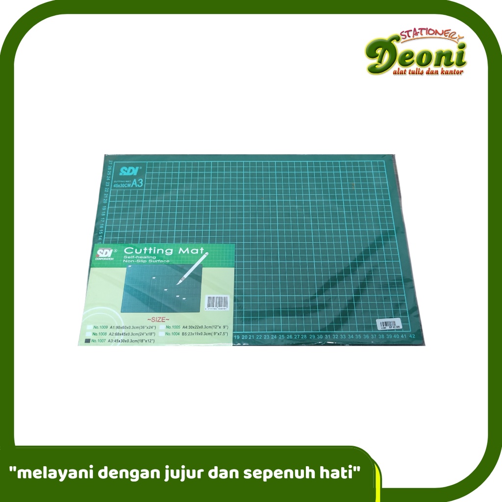 

SDI Cutting Mat A3 Alas Potong
