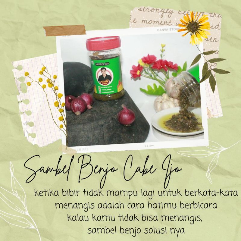 

Sambel Ijo Benjo NEW product