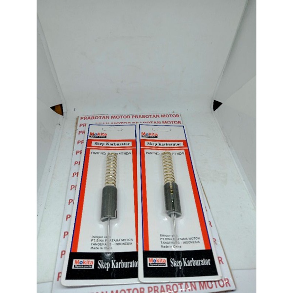 Skep Gas Skep Karburator Jarum Skep+Per Supra Fit New Jarum Karbu Carburarator Set Mokita