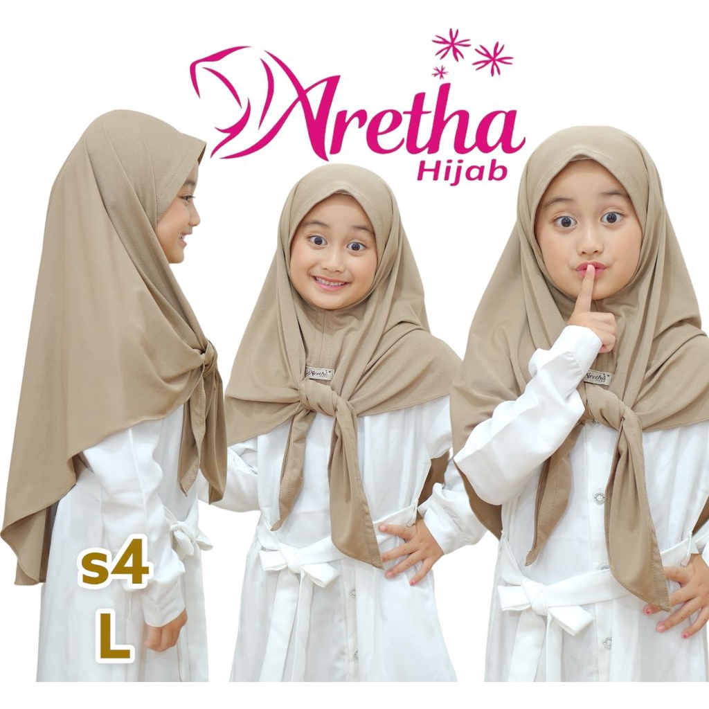 Hijab Anak Segi tiga Instan By Aretha