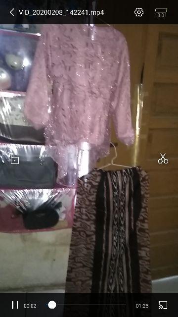 Couple Batik Adimas Balencia Brokat Tile Mutiara 146