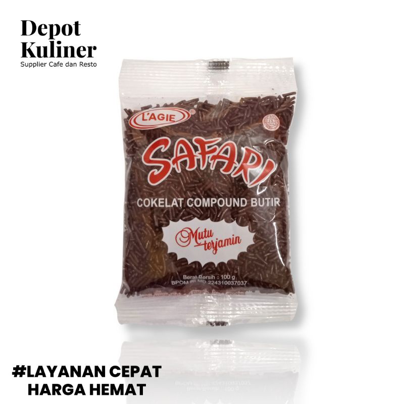 Lagie Meses Coklat Safari 100 gr