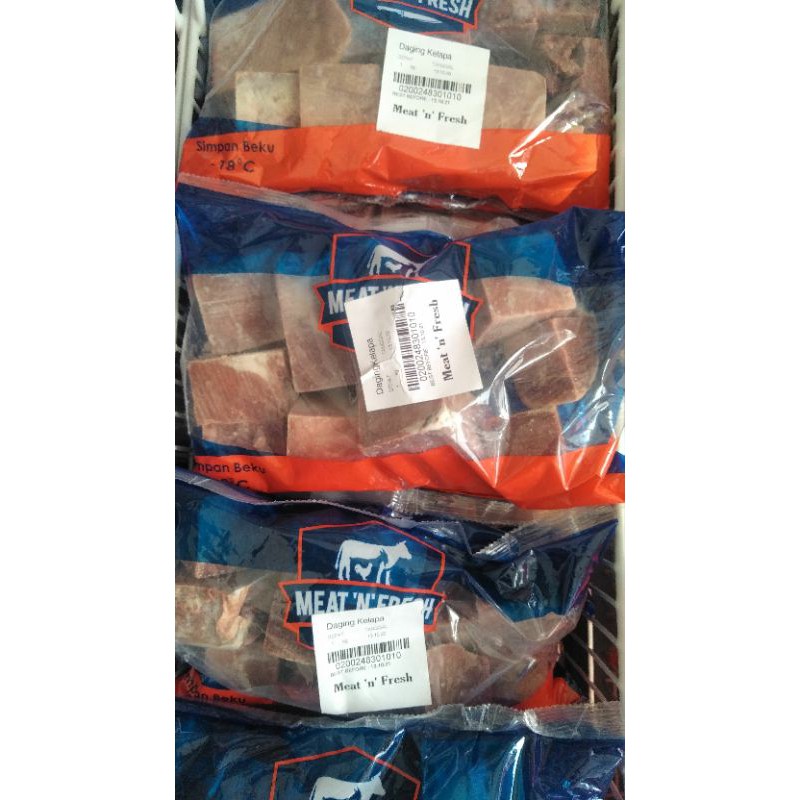 

daging knuckle/kelapa/inside