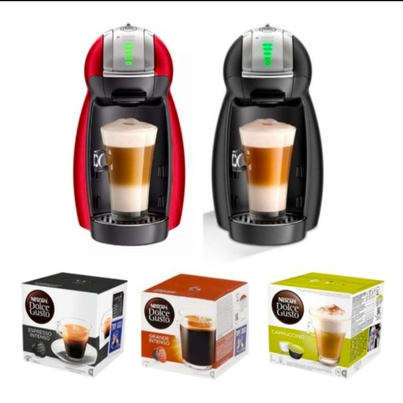 Mesin Kopi Kapsul Nescafe Dolce Gusto Genio 2 Black