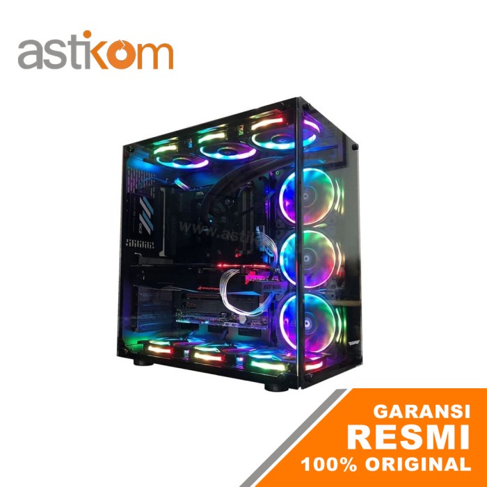 Casing PC PARADOX GAMING TRICKSTER - ATX Tempered Glass