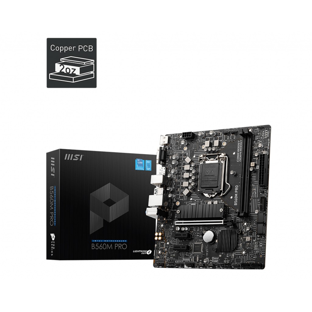 Motherboard MSI B560M PRO - LGA 1200 Gen 11 USB 3.2 DDR4